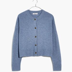 Madewell Clemence Cropped Cardigan Sweater